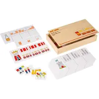 Educo Zoek de rij - Houten speelgoed - Houten puzzel - Educatief speelgoed - Kinderspeelgoed - Kinderspellen - Incl. opbergkist - Vanaf 4 jaar