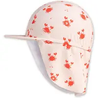 Swim Essentials | Beige/Rood Krabjes UV Zonnepetje