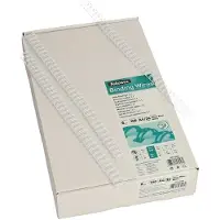Fellowes metalen bindruggen - 8 mm - 34-rings - A4 - wit - 100 stuks