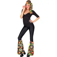 Widmann Hippie verkleedset bloemenfeest unisex jaren-70