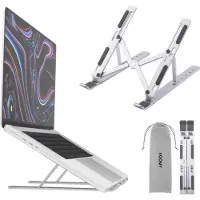 Voomy Office T3 - Laptop Standaard Verstelbaar - Zilver
