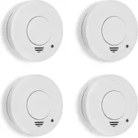 Smartwares FSM-11514 - Rookmelder 4st 85dB - 5 Jaar batterij, 10 jaar sensor - TUV Gecertificeerd - Brandmelder