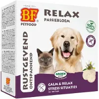 BF Petfood 3x100 st Biofood relax hond/kat rustgevend/kalmerend hondensnack