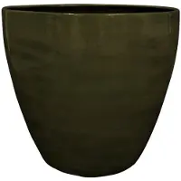 Ter Steege Bloempot Metaal Groen-Mos Groen D 25 cm H 23 cm