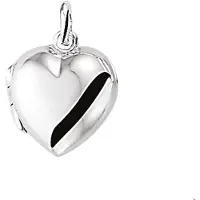 The Jewelry Collection Zilveren Medaillon hart 1005526
