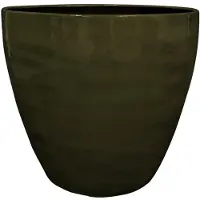 Ter Steege Bloempot Metaal Groen-Mos Groen D 29 cm H 27 cm
