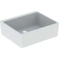 Geberit gootsteen voor thuisgebruik zonder overloop 50cm, wit, 360050000