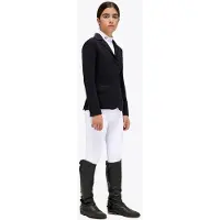Cavalleria Toscana Meisjes Wedstrijdjas Black SS25 S Zwart