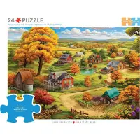 Eurographics Puzzel: "Peaceful Living, Landschap" - Chris Bigelow, 24 stukjes, 6724-6018