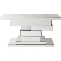 Kare Console Brick Mirror