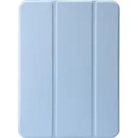 Mobigear Tablethoes geschikt voor Apple iPad 11 (2025) Hoes | Tri-Fold Gel Bookcase - Blauw