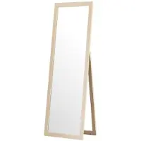 Svea - Lucia staande spiegel - 55 x 170 cm - whitewash