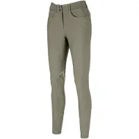 Pikeur Camie Mid-Waist Rijbroek Dames SS25 L Light Moss