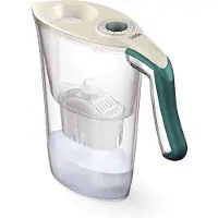 Laica Carafe filtrante Tosca J35-HA, capacité Totale 2,3L, Couleur crème/Vert