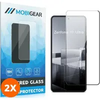 Mobigear Screenprotector geschikt voor ASUS Zenfone 11 Ultra Glazen | Premium Screenprotector - Case Friendly (2-Pack)