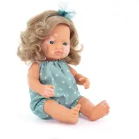 Miniland Vitiligo Baby Doll 38 Cm Groen Kinderen