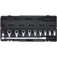 Sonic Momentsleutelset 14x18 met ringinzetstukken 60-340Nm 11-dlg.