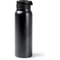 Roly Dubbelwandige RVS Thermosfles. 750 ml kleur Zwart Heydud 1787