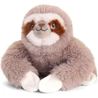Keel Toys Pluche knuffel dier luiaard 18 cm - Knuffeldier