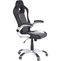 Hjh OFFICE GAME SPORT - Gamestoel Zwart / Wit / Grijs