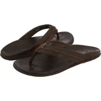 Olukai Mea Ola Men Slipper Dark Java-Schoenmaat 41 (UK 7)