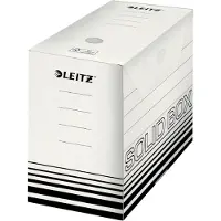 Leitz Solid Archiefdozen 6129 1400 Vel A4 Wit Karton 15 x 25,7 x 33 cm 10 Stuks