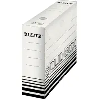 Leitz Solid Archiefdozen 6127 700 Vel A4 Wit Karton 8 x 25,7 x 33 cm 10 Stuks