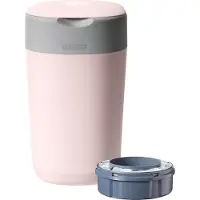 Tommee tippee Twist & Click luieremmer - voor maximaal 33 luiers - 1 navulcassette - roze