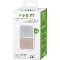 Catit Airsift Dual Action Geurreducerend Filterkussen 6 Eenheden