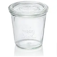 Weck Stort Glas Hoog 290ml 6 Stuks Transparant transparant Glas Weckpot
