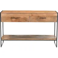 LivingFurn wandtafel elin 120cm , zwart