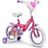 HUFFY Disney Princess Serie - Kinderenfiets - Roze - 14 inch - Handrem