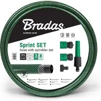 Bradas Schlauch mit Sprinkler SPRINT 1/2" 30m