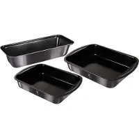 Berlinger Haus Bakvorm 40 X 28,5 Cm Carbon Donkergrijs 3-delig