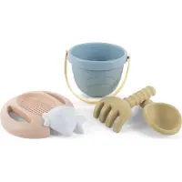 Dantoy Tiny Stadt BIO Plastic Eimerset - 5 Teile - Blau - - One Size - Eimer