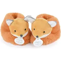 Doudou et Compagnie Unicef Füsslinge mit Rassel Fuchs 0-6M