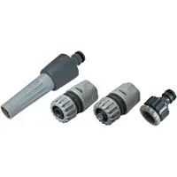 Bradas 5-delige spuitset 1/2" met snelkoppeling