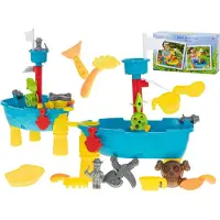 Pricenet 25-delige piratenschip zand of watertafel - Waterspeeltafel of zandbak met accessoires