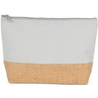 Kimood Tas One Size Snow Grey / Natural 100% Katoen