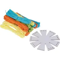 Colorations maak je eigen geweven mand, set van 12