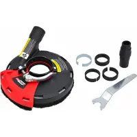 AWTOOLS OSŁONA PRZECIWPYŁOWA ODSYSAJĄCA DO SZLIFOWANIA 115-125mm