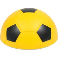 Spordas Glijdende Voetbal Geel/zwart