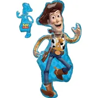 Amscan Folieballon Toy Story Junior 55 X 111 Cm Blauw