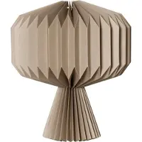 Star Trading Tafellamp "Honeycomb" van FSC-papier, beige, opvouwbaar, voor E14-fitting, 33 cm