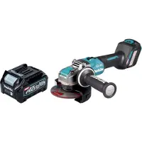 Makita GA 041 GD1 Accuslijper 40 V max. 125 mm X-LOCK Brushless + 1x oplaadbare accu 2,5 Ah - zonder lader