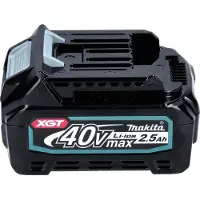 Makita GA 044 GD1 Accuslijper 40 V max. 125 mm X-LOCK Brushless + 1x accu 2,5 Ah - zonder lader