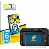BROTECT - Screenprotector voor Canon EOS R50 V - Folie Beschermfolie matte 6 Stuks
