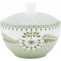 Pip studio Suikerpot Lily & Lotus Tiles Light Green 300 ml (Set van 4)
