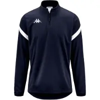 Kappa Dolvole Half Zip Sweatshirt Blauw XL Man