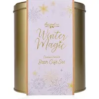 Accentra Cadeauset Voor Vrouwen - Verzorgingsproducten - Wintermagie in Gouden Blikje